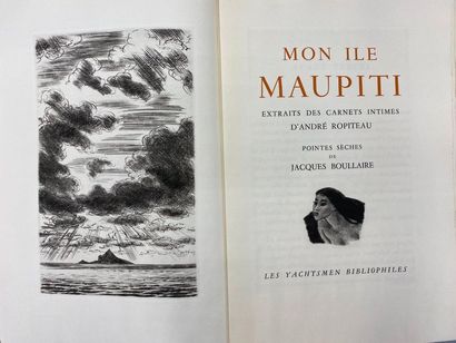 [ROPITEAU (Andre)]. My island Maupiti. Excerpts...