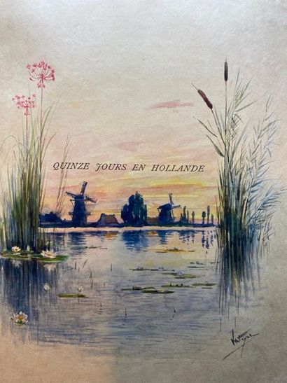 VERLAINE (Paul). Fifteen days in Holland....