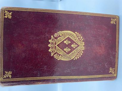 [BROWN BONDS ON WEAPONS] Missal of Paris...