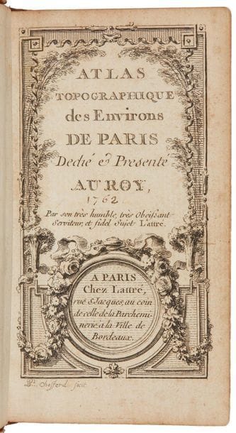 [ATLAS / FRENCH ISLAND]. Topographic atlas...