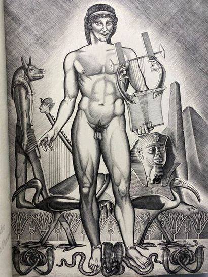 APOLLINARY (Guillaume). The Bestiary or Procession...