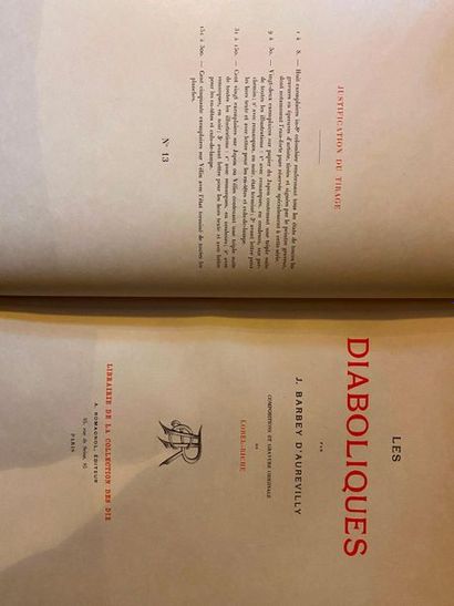 BARBEY d'AUREVILLY (Jules). The Diabolics....