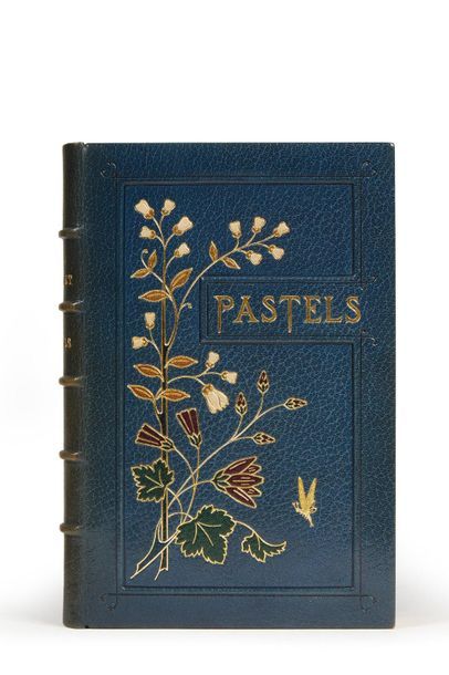 BOURGET (Paul). Pastels. Ten portraits of...