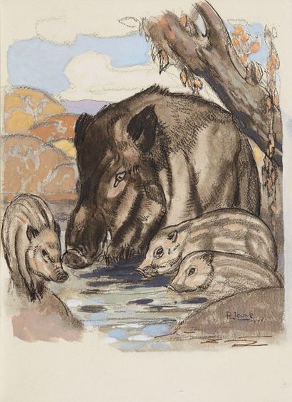 BRISSAC (Pierre, Duke of). Hunting. Paris,...