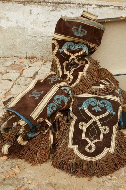 An important set of festooned and fringed...