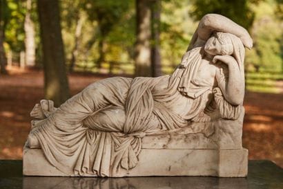 Sculpture representing 