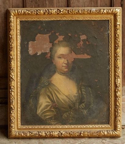 18th century FRENCH school

Portrait of the...