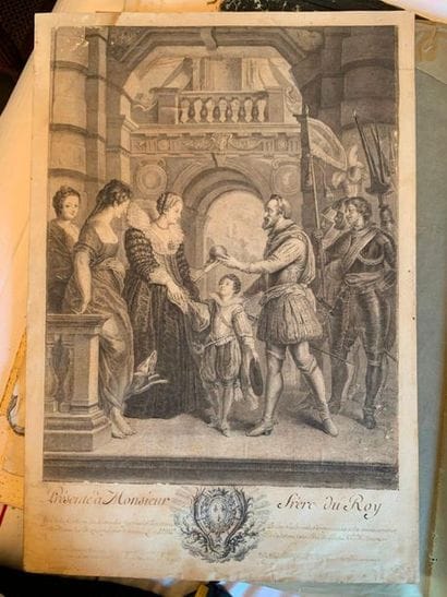 Late 18th century FRENCH school 

Henry IV...