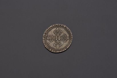 HENRI III (1574-1589)
Franc au col fraisé....