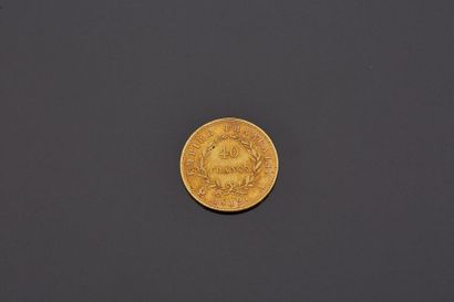 PREMIER EMPIRE (1804-1814)
40 francs or....