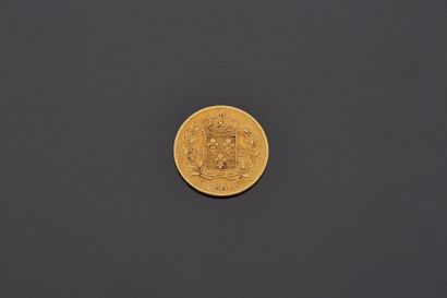 LOUIS XVIII (1815-1824)
40 francs or. 1818....