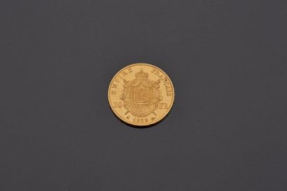 FRANCE - Pièce d'or 50 francs 1859 Napoléon...
