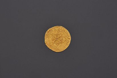 CHARLES V (1364-1380)
Franc à pied en or.
D....