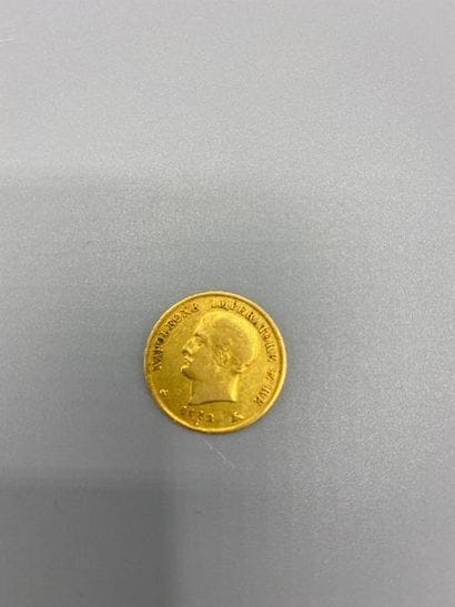 ROYAUME D'ITALIE

1 pièce de 20 Lires or...