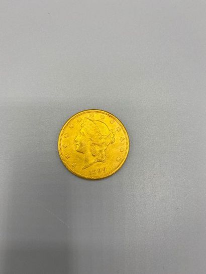 ETATS-UNIS

1 pièce de 20 dollars or 189...