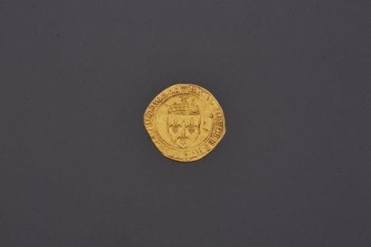 CHARLES VIII (1483-1498)
Écu d'or au soleil....