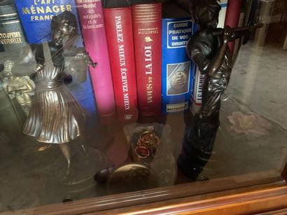 Deux statuettes en cuivre

Musiciens

Hauteur...