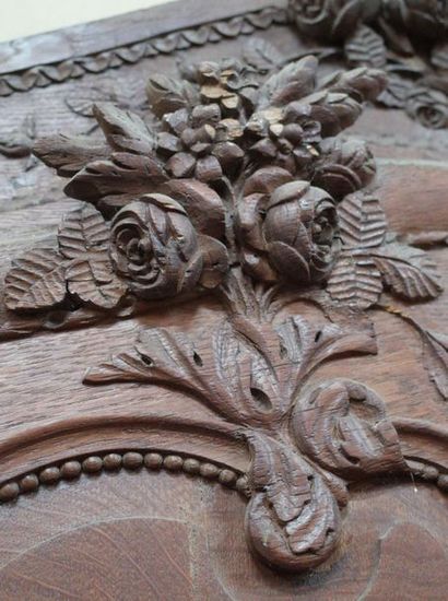 Armoire normande en chêne dite 
