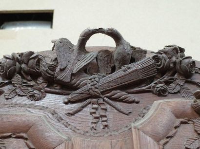 Armoire normande en chêne dite 