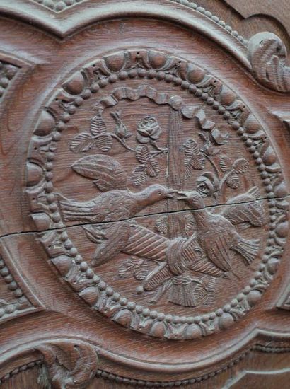 Armoire normande en chêne dite 