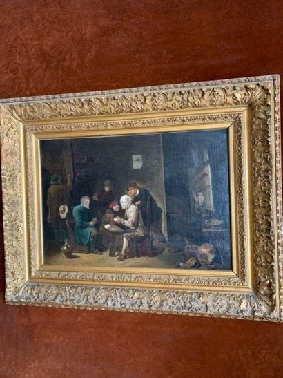 Flemish School 19th century

Card Players

Oil...
