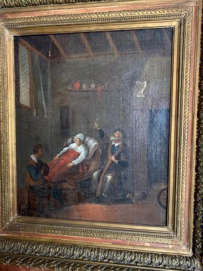 Flemish School 19th century

The patient

Oil...