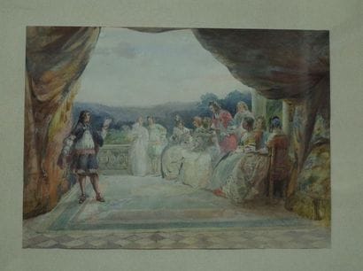 19th century FRENCH school

Reading

Watercolour...