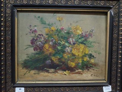 20th Century FRENCH School

Bouquet of flowers

Oil...