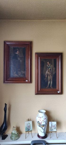 Spanish School

Two characters

Oil on canvas

40...