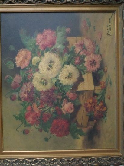 P. VALMON

Flower Throwing 

Oil on canvas...