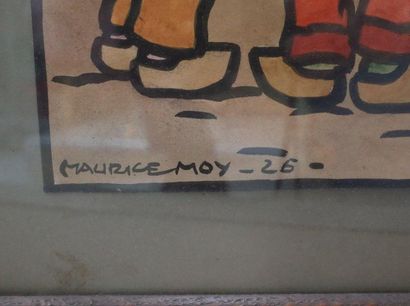 Maurice MOY (1883-1945)

Pêcheurs au bord...