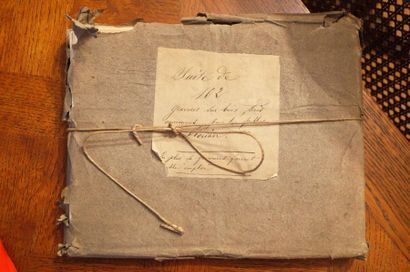 Lot de gravures anciennes environ 100 gravures...