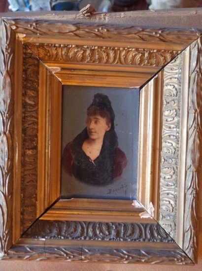 Portrait de femme

Procédé, dans un cadre...