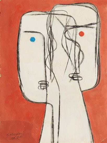 Heinz HENGHES (1906 - 1975)

Deux visages

Pierre...