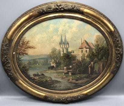 Ecole FRANCAISE du XIXe siècle

Paysage de...