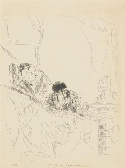André Albert Marie DUNOYER DE SEGONZAC (1884-1974)

Le...