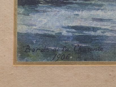 Octave GELIN

Bords de la Charente

Aquarelle...