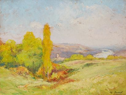 Marin GENOUD (1893-1966)

Bords du Rhône...