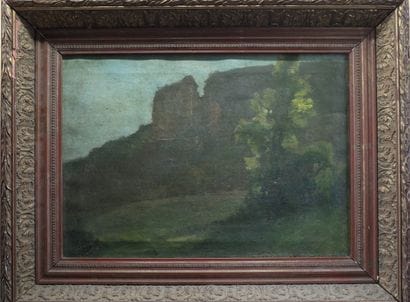 Ecole FRANCAISE du XIXe

Vue d'un chateau...