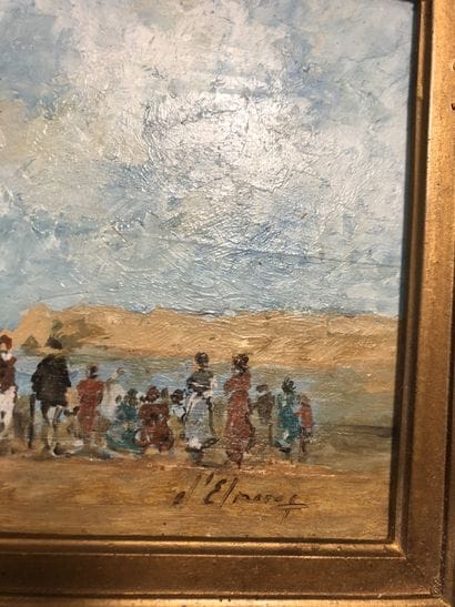 Ecole FRANCAISE du XXe siècle

Scène de plage...