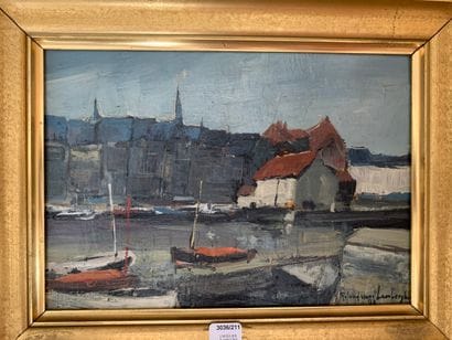 Ecole du XXe sièccle

Vue de Honfleur

Huile...
