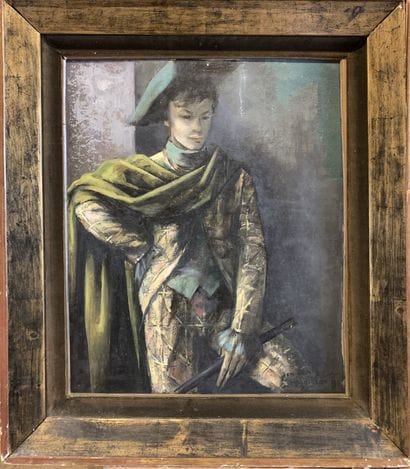 Jean de MAILLOT (XXe siècle)

Arlequin

Huile...