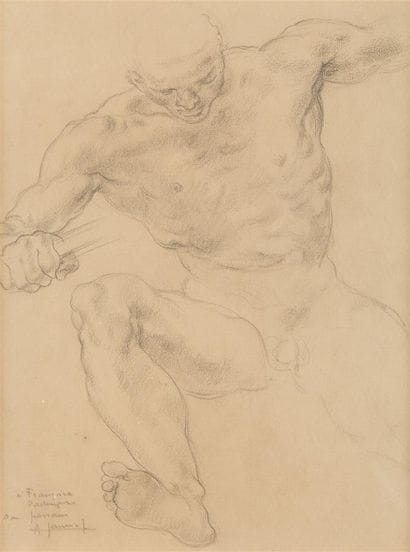 Alfred JANNIOT (1889-1969)

Etude d'homme...
