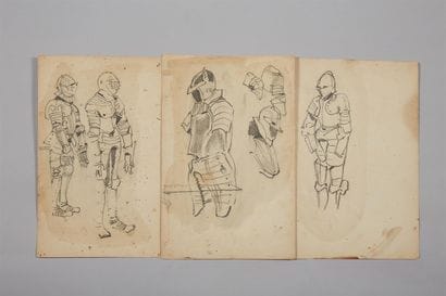 Eugène ISABEY (1803-1886)

Trois dessins...