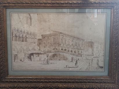 Ecole VENITIENNE du XVIIIe siècle

Le quai...