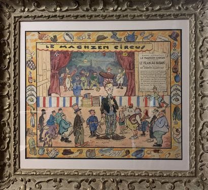 Ecole FRANCAISE XXe siècle

Le Maghsen Circus

Aquarelle...