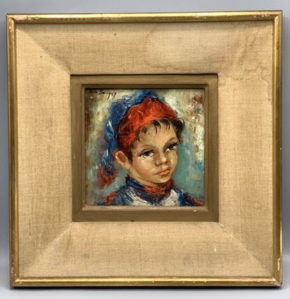 Anna de BANGUY (XXe siècle)

Garçonnet 

Fillette

Deux...