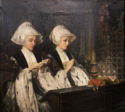 Ecole FRANCAISE de la fin du XIXe siècle

Religieuses...