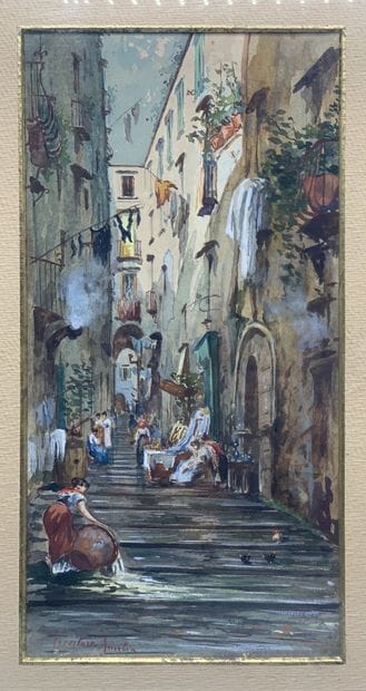 Amelia TESSITORE-GELANZE (1866-?)

Scène...