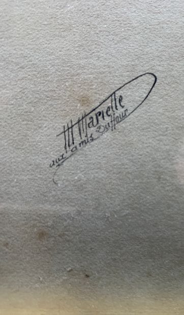 M MARIETTE (XIXe-XXe siècle)

Aux vieux Duffour

Aux...